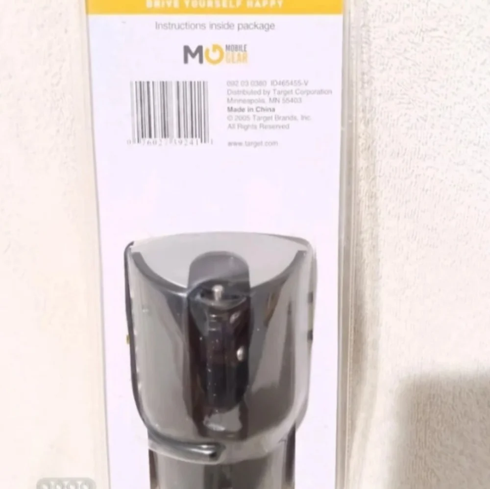 DC power adaptor auto gear fits in cup holder